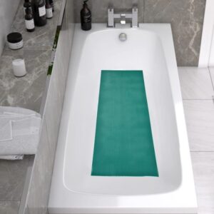 Aqua rubber anti-skid multipurpose mat 4x2 feet for bathroom shower and wet areas by Prisha Cart